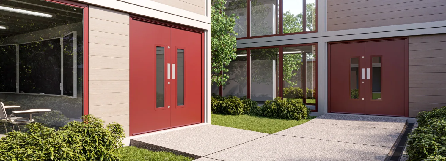 Steel Doors for Modular Building