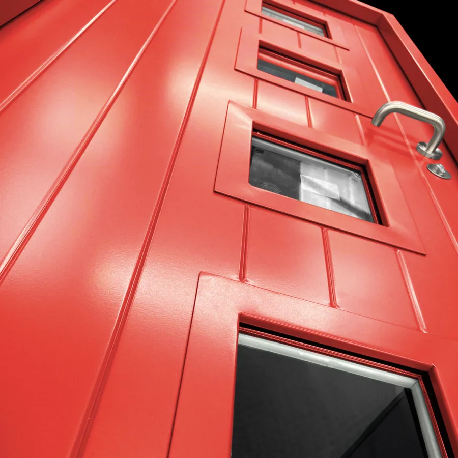 Decorative Groove Doors