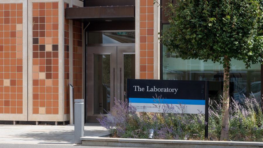Defender Inox stainless steel doorset at Dulwich College front entrance
