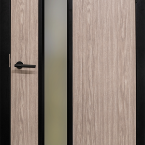 Woodgrain Powdercoated Doors