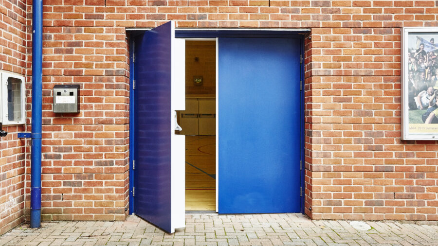 The Ultimate Steel Sports Hall Doorset for Sports Halls & Leisure Facilities
