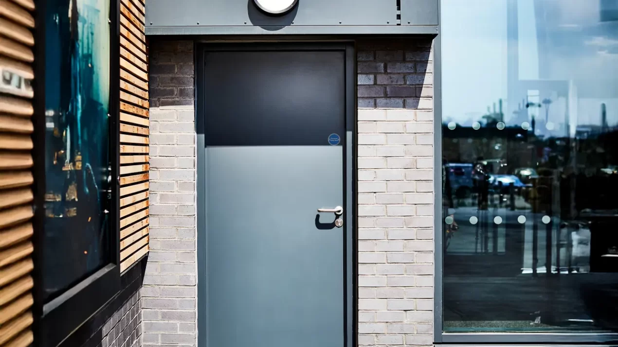 Metador FireshieldX External fire rated steel doorset