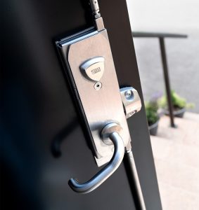 BS EN 179 lever handle for specialist security doorsets